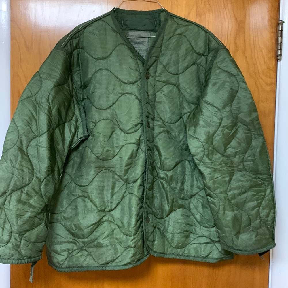 Vintage military liner jacket